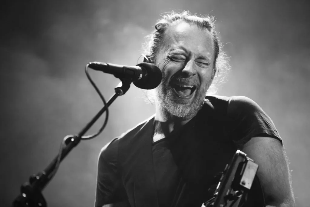 Radiohead in Portland in April 2017